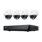 RLK8-843V4 - 4K 8MP IK10 Vandal Proof 5x Zoom Dome Kamera Seti
