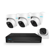 RLK8-822D4-A - 8MP 3xZoom Dome Kamera Seti
