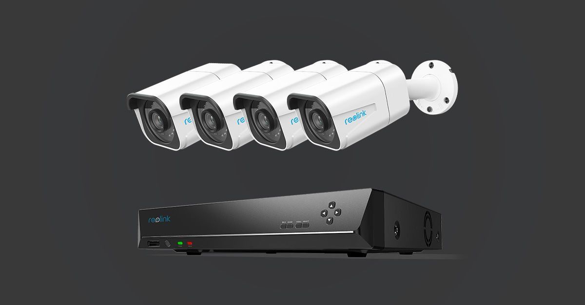 RLK8-810B4-A - 4K 8MP PoE Bullet Kamera Seti