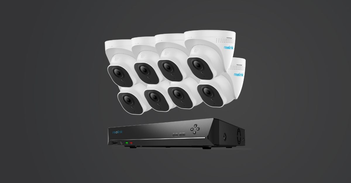 RLK16-800D8 - 4K UHD PoE Dome Kamera Seti