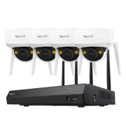 RLK12-800WV4 - 4K UHD IK10 Vandal-Proof Dome Wi-Fi Kamera Seti