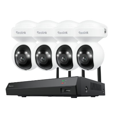 RLK12-800WPTZ4 - 4K 8MP UHD Dual Lens Auto Tracking 3xZoom Wi-Fi  Kamera Seti