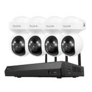 RLK12-800WPTZ4 - 4K 8MP UHD Dual Lens Auto Tracking 3xZoom Wi-Fi  Kamera Seti