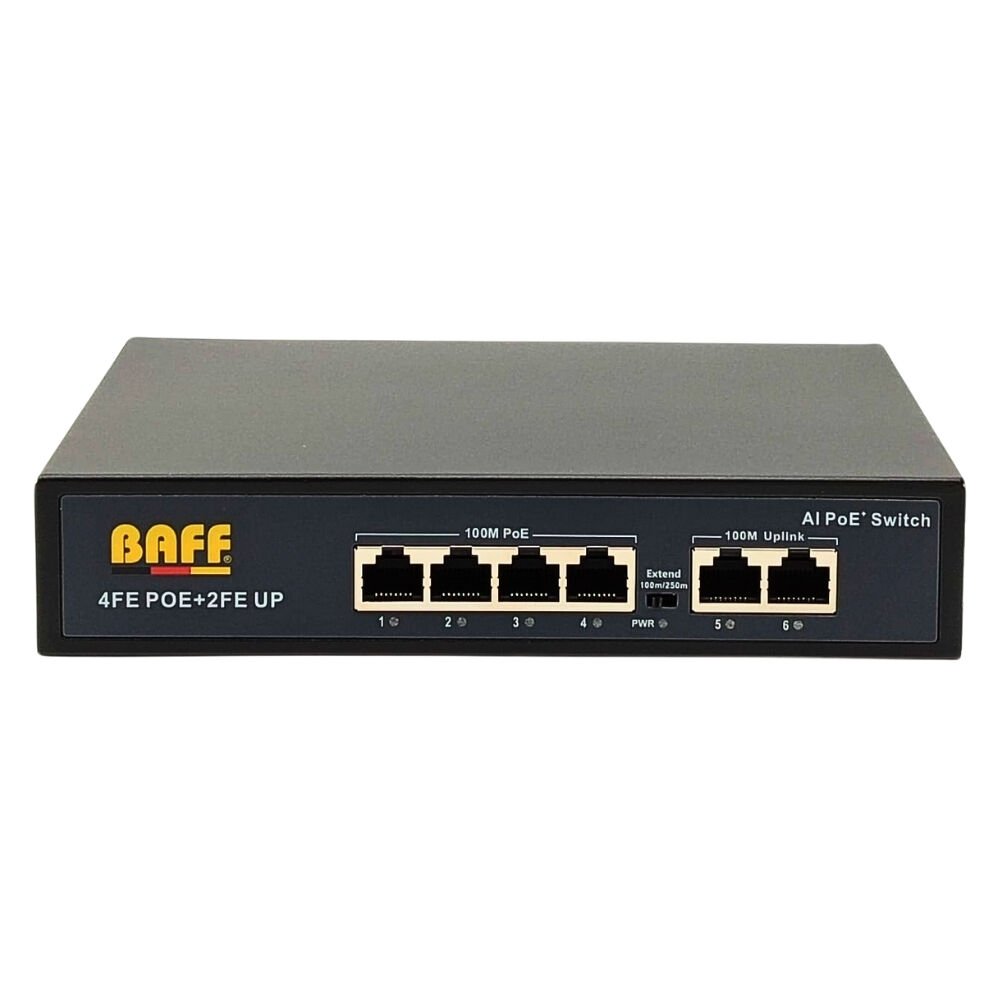 POE-042 4 PORT 10/100 POE SWITCH