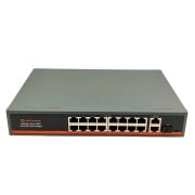POE-2116 16 PORT 10/100 + 2 GE UPLINK + 1 SFP POE SWITCH