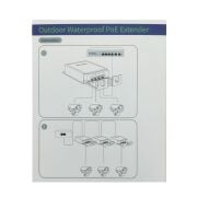 POE-EX13 GB POE EXTENDER 1 GİRİŞ 3 ÇIKIŞ