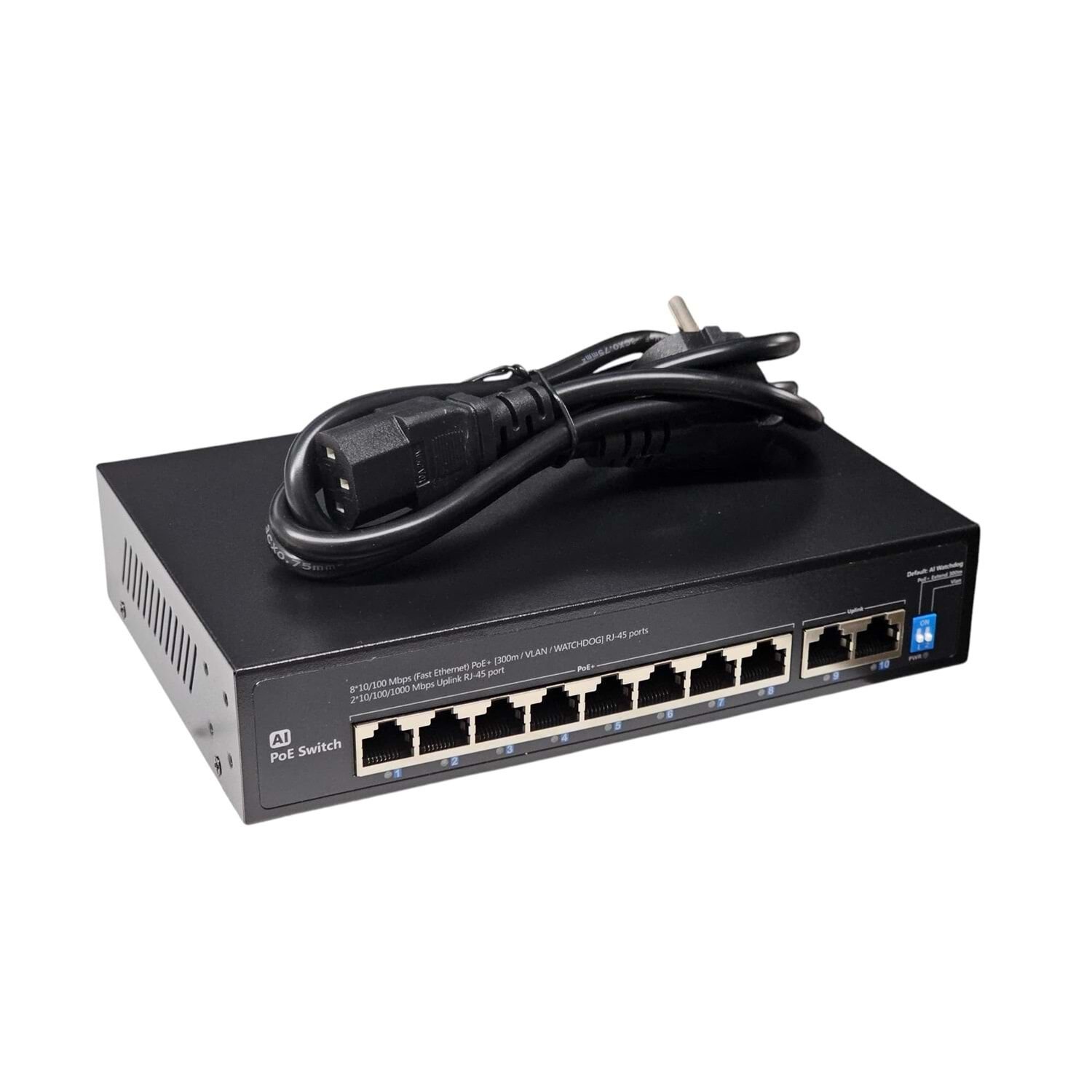 P0802G 8+2 Gbps POE SWITCH