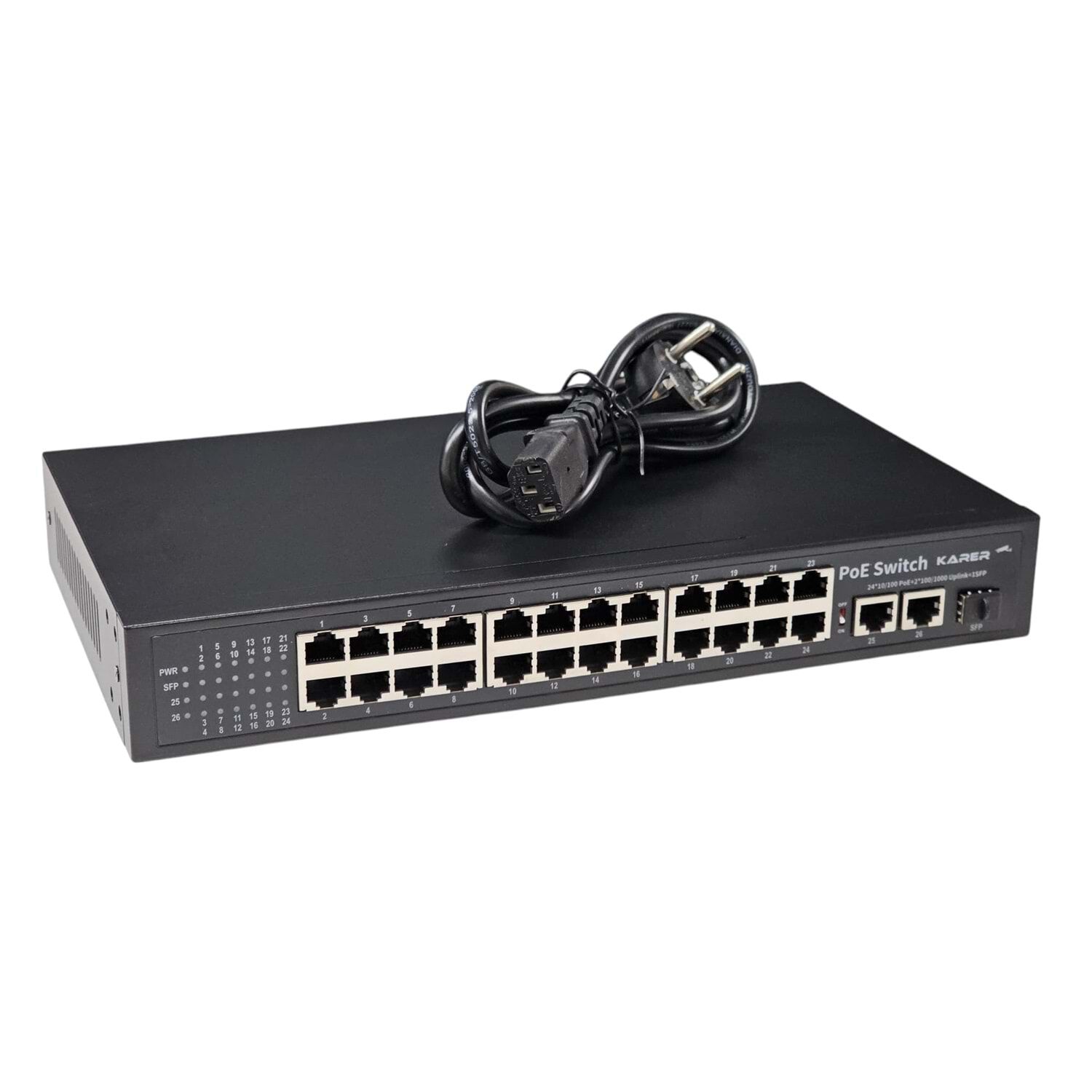 P2421G 24+2+1 Gbps POE SWITCH