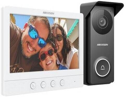 DS-KIS213 4 Telli HD Interkom Kit