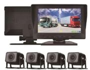 X615 7İNÇ AHD 4 KAMERALI KAYITLI ARAÇ SETİ