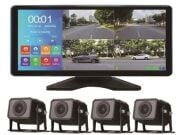 X614 10İNÇ AHD 4 KAMERALI DOKUNMATİK KAYITLI ARAÇ SETİ