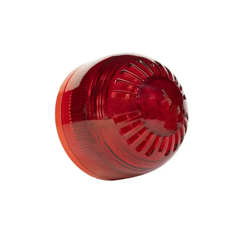 SENS RSF-91-220 FLAŞÖRLÜ 220V. AC. SİREN (KIRMIZI)