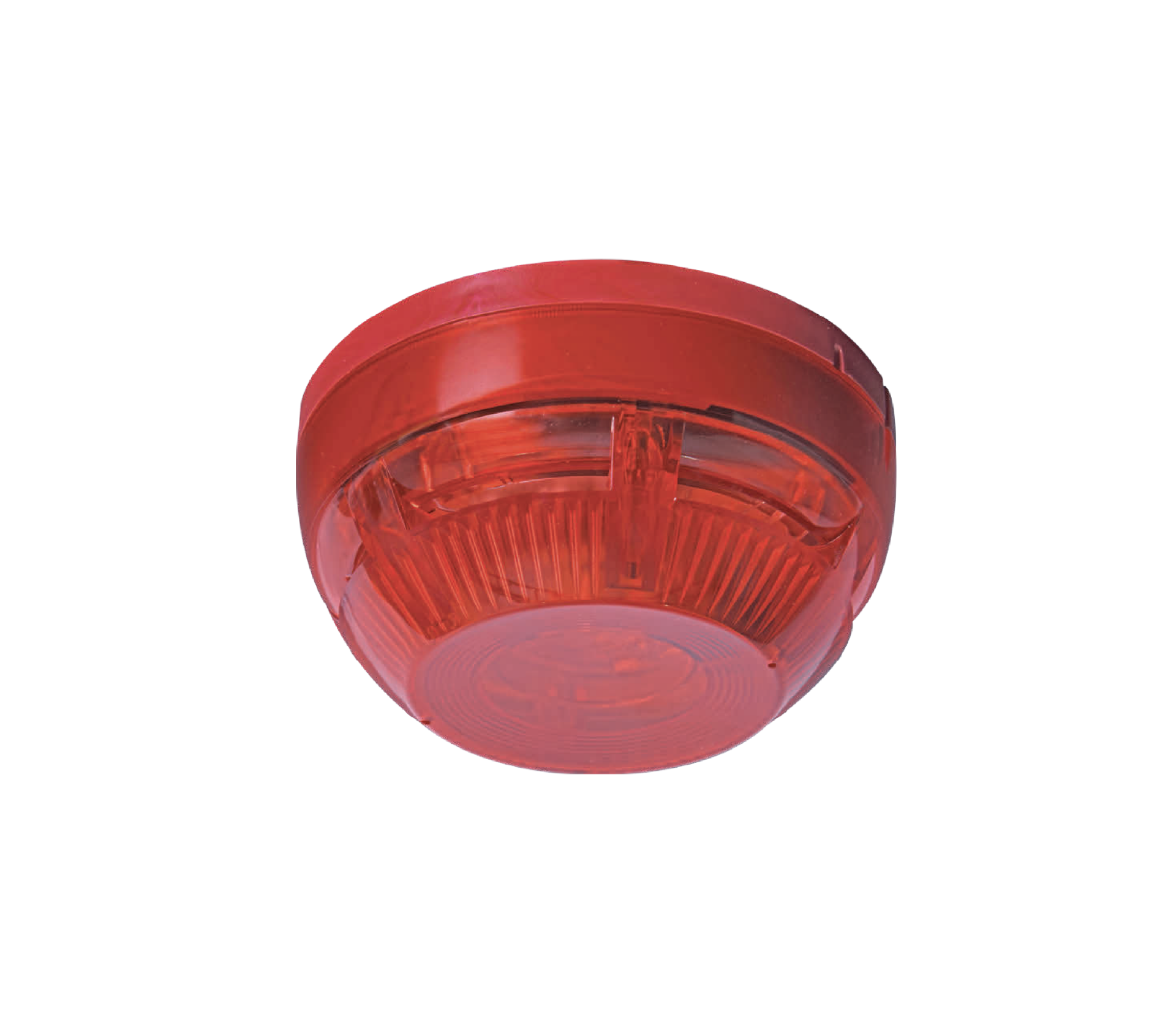 TEKNİM TFS-3192R KONVANSİYONEL FLAŞÖRLÜ YANGIN ALARM SİRENİ. KIRMIZI