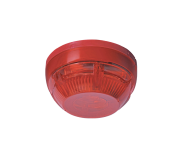 TEKNİM TFS-3192R KONVANSİYONEL FLAŞÖRLÜ YANGIN ALARM SİRENİ. KIRMIZI