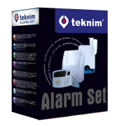 TEKNİM SET VAP-404PT PSTN Lİ ALARM SETİ (AKÜ HARİÇ)