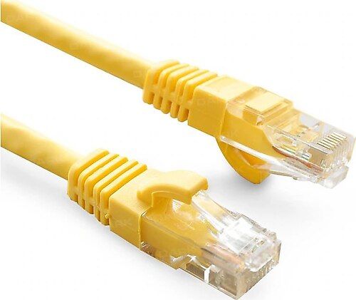FK0601 CAT6 PATCH KABLO 1M SARI RENK