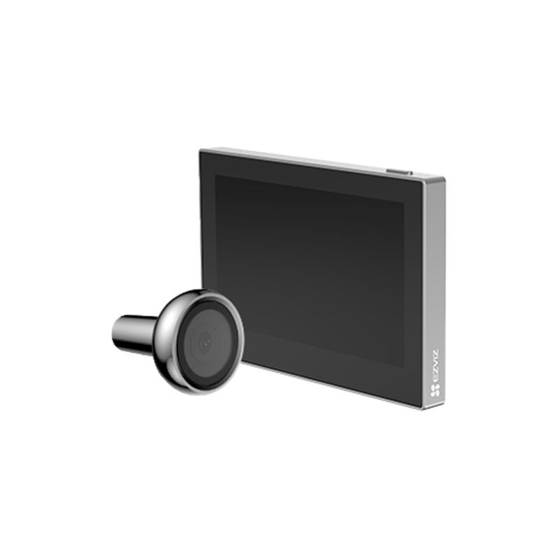 CS-HP2 Kablosuz Pinhole Kapı Görüntüleyicisi Silver