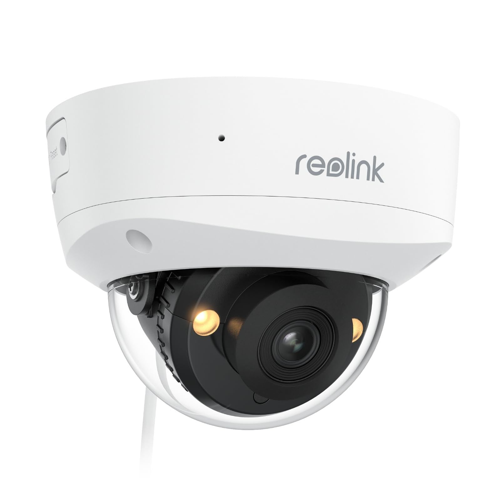 RLC-840A - 4K  8MP IK10 Vandal-Proof Renkli Gece Görüşlü PoE Dome Kamera