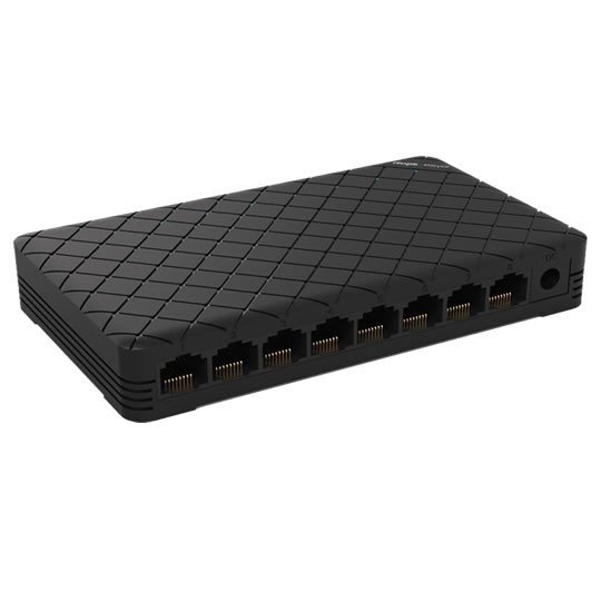 RG-ES08G 8-Port Gigabit Yönetilemez Switch, 8 Gigabit RJ45 Port, Plastik Kasa