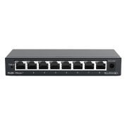 RG-ES108D 8-Port Yönetilemez Switch, 8 10/100base-t Ethernet RJ45 Port, Çelik Kasa