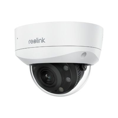 RLC-843A - Smart 4K IK10 5x Optik Zoom IP Dome Kamera