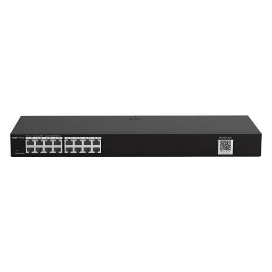 RG-ES216GC 16-Port Gigabit Smart Switch, 16 Gigabit RJ45 Port, 19-inch Kabinet Tipi, Çelik Kasa