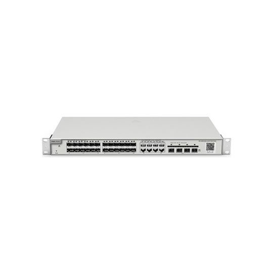RG-NBS3200-24SFP/8GT4XS 24-Port SFP L2 Yönetilebilir Switch, 24 SFP Port, 8 Gigabit RJ45 Combo Port, 4*10G SFP+ Port, 19-inch Kabinet Tipi, Çelik Kasa
