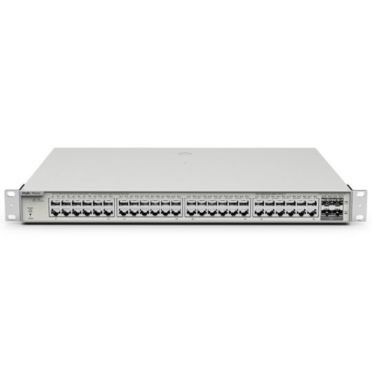 RG-NBS3200-48GT4XS 48-Port Gigabit L2 Yönetilebilir Switch, 48 Gigabit RJ45 Port, 4*10G SFP+ Port, 19-inch Kabinet Tipi, Çelik Kasa