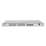 RG-NBS5100-24GT4SFP 24-Port Gigabit L2+ Yönetilebilir Switch, 24 Gigabit RJ45 Port, 4 SFP Port, 19-inch Kabinet Tipi, Çelik Kasa, Static Routing