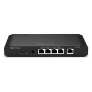 RG-EG105G-P 5-Port Gigabit Bulut Yönetilebilir Router, 5 Gigabit Ethernet Port, 4 POE/POE+ Port, 54W POE Kapasitesi, 2 WANs, 100 Eşzamanlı Kullanıcı, 300Mbps